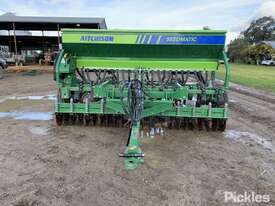 Aitchison 2020 Seedmatic seeder, 24 run ground driven, 3m working width with coulters. - picture0' - Click to enlarge