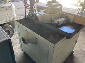 Italian Tilting Shaft Spindle Moulder + powerfeeder - picture0' - Click to enlarge