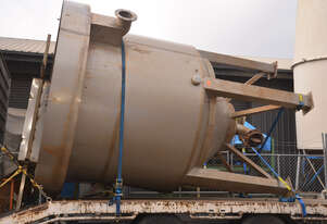 13600L Large stainless tank thickener clarifier separator ON STAND WATER RECYCLING