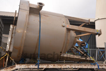 13600L Large stainless tank thickener clarifier separator ON STAND WATER RECYCLING