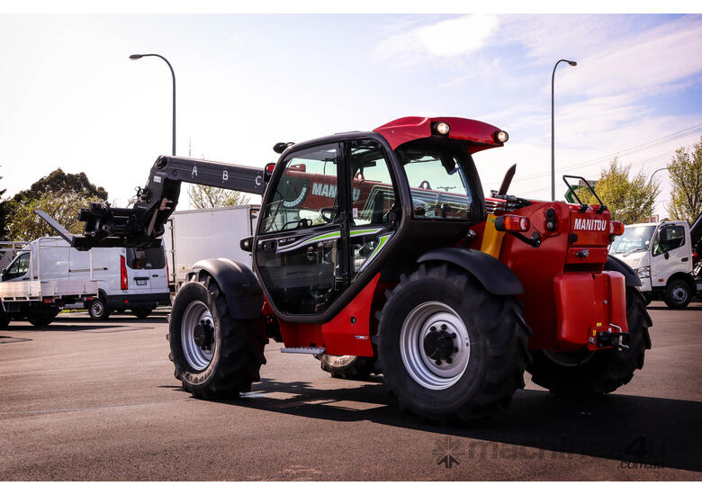 caption Manitou MLT-X 741-140 V+ Agricultural Telehandler - 4.1T Capacity