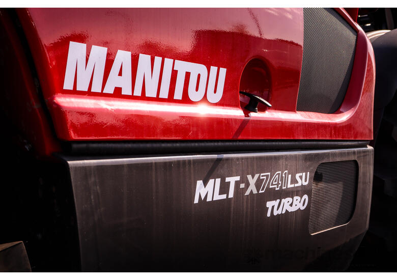 caption Manitou MLT-X 741-140 V+ Agricultural Telehandler - 4.1T Capacity