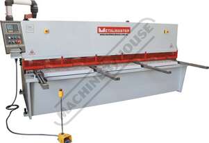 Hydraulic Swing Beam Guillotine - Premium HG-3206E 3200 x 6mm Mild Steel Shearing Capacity Estun E21