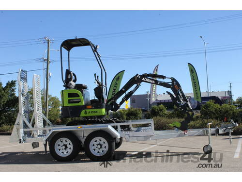 Achilles A14SE Mini Excavator Trailer Package