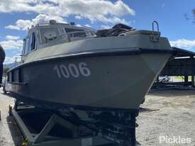 1992 Survey Motor Boat Fantome Aluminum Boat - picture0' - Click to enlarge