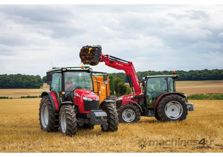 caption MF 5700 Tractor Dyna 4 Walkaround 5710