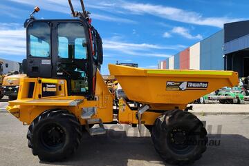 THWAITES 2021 6T ARTICULATED SWIVEL SITE DUMPER WITH A/C CAB, CIVIL SPEC AND 275 HOURS
