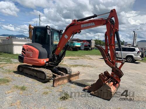 2018 Kubota Zero Swing KX040-1 4 Ton Mini Excavator 