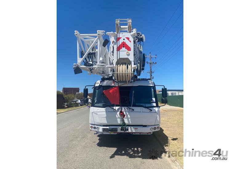 caption 2023 Grove GMK 5120L All Terrain Crane – High Capacity, Fuel-Efficient Lifting!