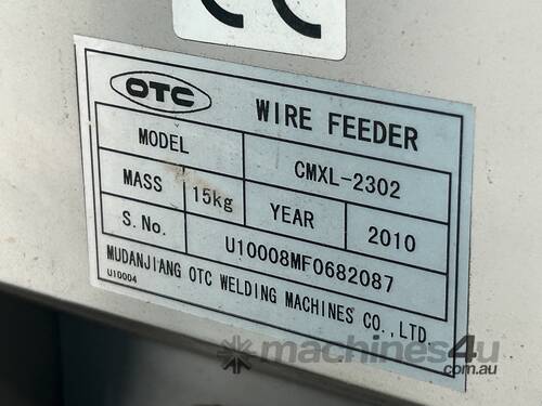 OTC XD500 Welder with Wire Feeder