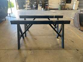 Steel Stands x 2 - picture0' - Click to enlarge