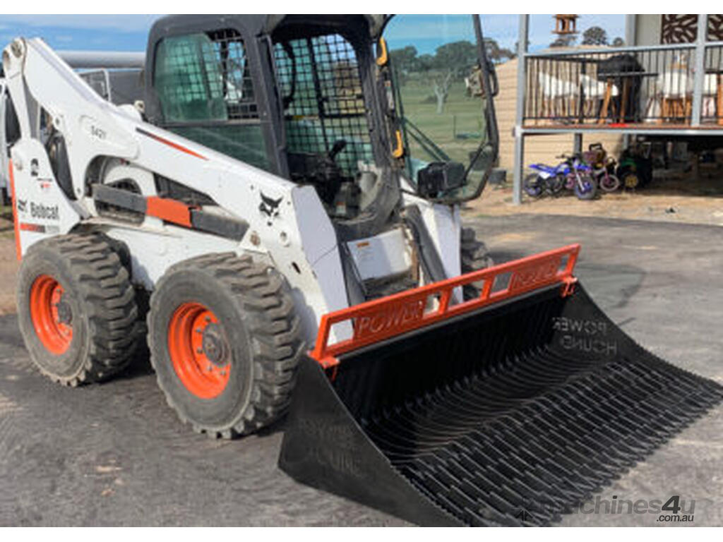New Power Hound Skid Steer Rock Buckets Manufactured Designed in