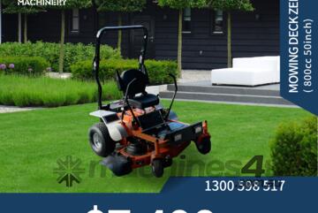 TRIDENT 800cc 50inch MOWING DECK ZERO TURN ELECTRIC START SYSTEM & DUAL HYDROSTATIC DRIVE