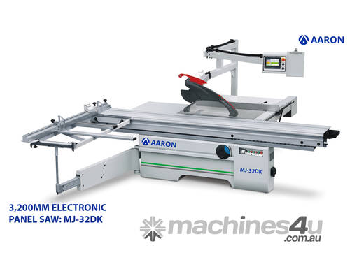 AARON 3200mm Precision Electronic digital | 3-Phase Panel Saw | MJ-32DK