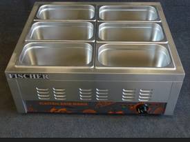 BAIN MARIE, 6 X 1/3 GN TRAYS BSB-6T - picture1' - Click to enlarge