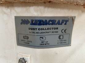 Ledacraft DC1500 Single Bag Dust Extractor - picture0' - Click to enlarge