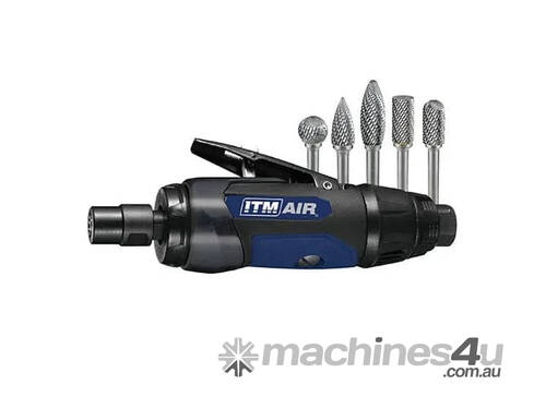 caption Die Grinder Kit with 5 Carbide Burrs & Case - TM340-312KIT5 by ITM