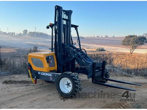 caption Loadmac 225 Ultra: Truck Mounted Forklift 2.5T - Built Tough for Australian Conditions.