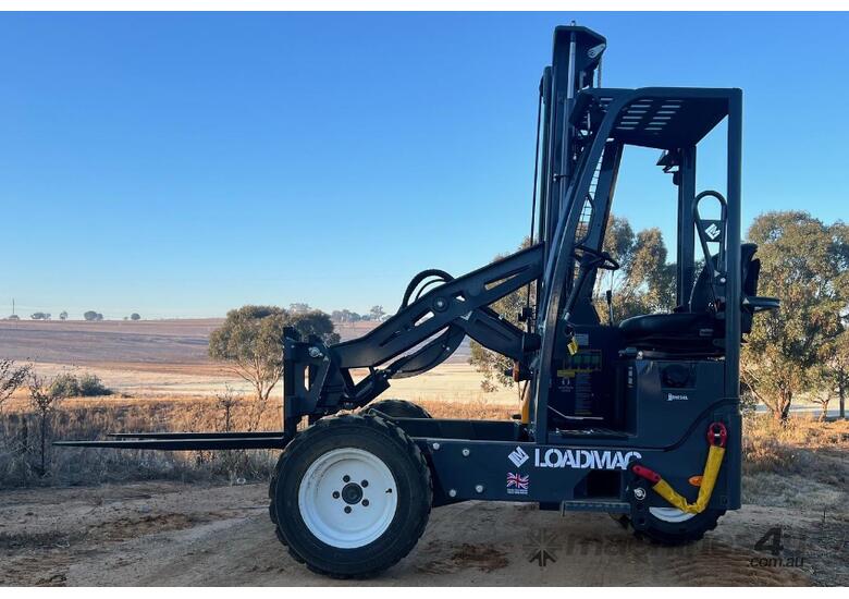 caption Loadmac 225 Ultra: Truck Mounted Forklift 2.5T - Built Tough for Australian Conditions.