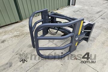 Metal-Fach Bale Grabs Euro Hitch