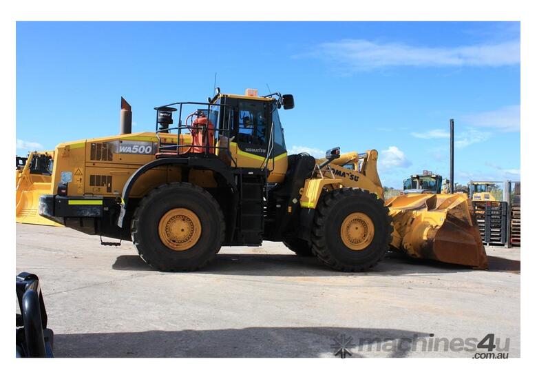 caption 2017 KOMATSU WA500_7 Wheel Loader