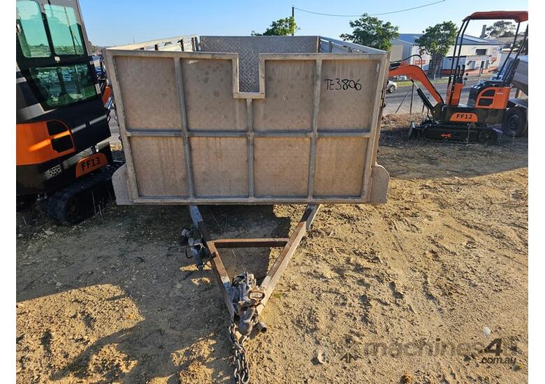 Tandem Trailer with High Sides - 2000mm x 3630mm