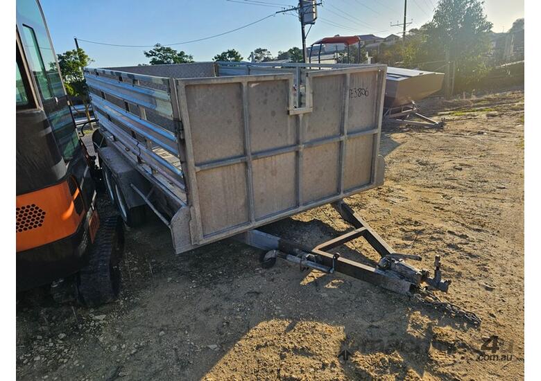 Tandem Trailer with High Sides - 2000mm x 3630mm
