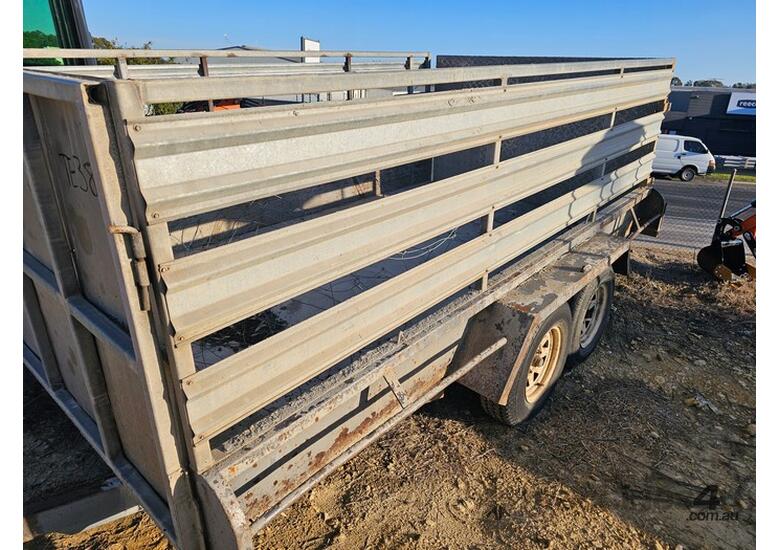 Tandem Trailer with High Sides - 2000mm x 3630mm