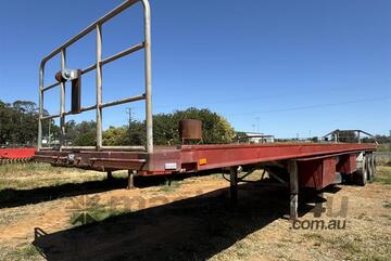 1995 MAXI LINER 45' FLAT TOP TRAILER