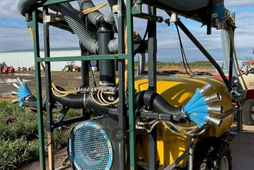 (8637) 2000 litre Tornado Fungicide sprayer (Griffith, NSW)