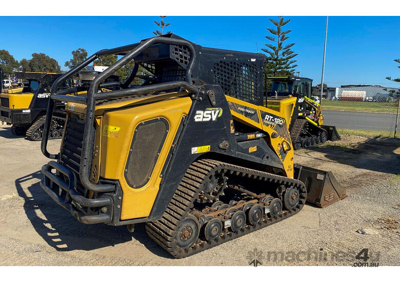 caption 2021 ASV RT-120 Forestry Posi-Track Loader – High Power, Ready for Tough Jobs - WA