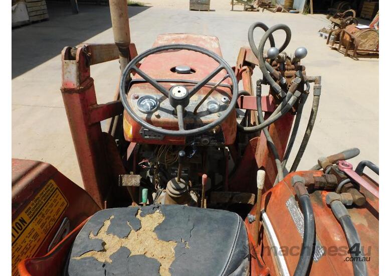 caption Massey Ferguson 210 FEL Tractor, 25HP, 2WD, 3PL