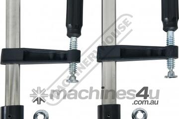 Weld Clamps with Locking Nuts (2 Piece Pack) SC-80 80mm Throat Depth Suits 16mm Welding Tables Hole