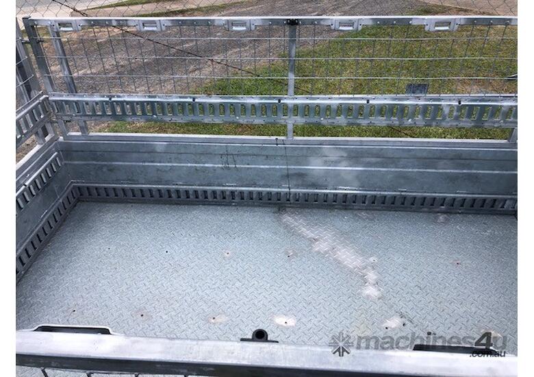 caption 8 x 5 Heavy-Duty Cage Trailer Australian Steel