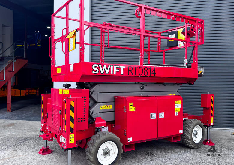 2025 New From Swift Equipment 27FT Narrow RT Scissor Lift image 2