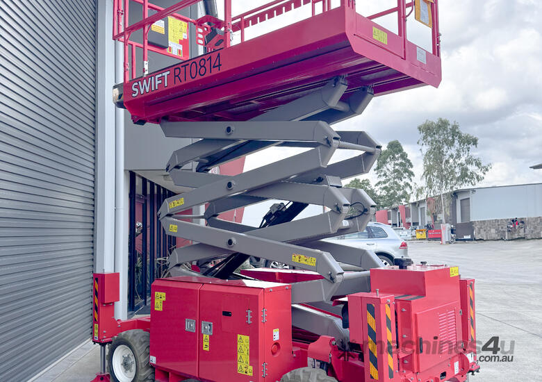 2025 New From Swift Equipment 27FT Narrow RT Scissor Lift image 4