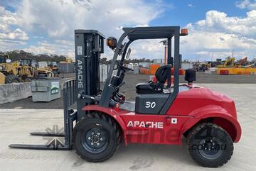 Apache 3 Ton All Terrain High Mast Forklift