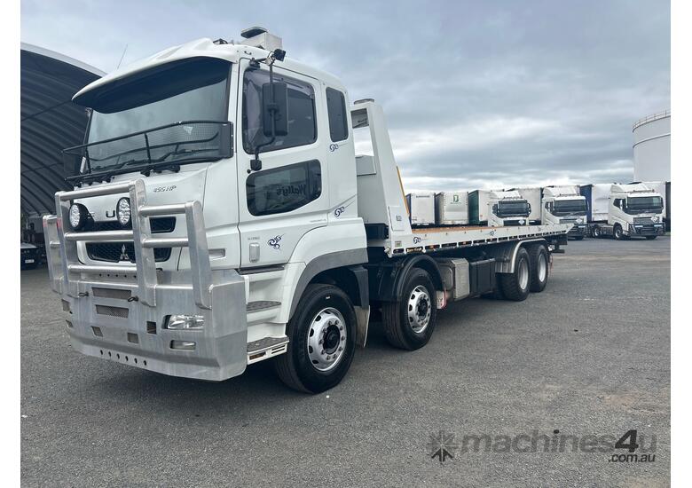 caption 2015 Mitsubishi Fuso 455HP Tilt Tray