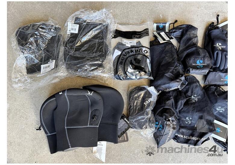 caption QUANTITY OF SCUBAPRO GEAR