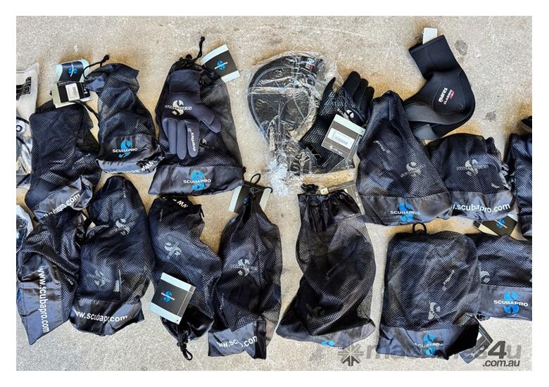 caption QUANTITY OF SCUBAPRO GEAR