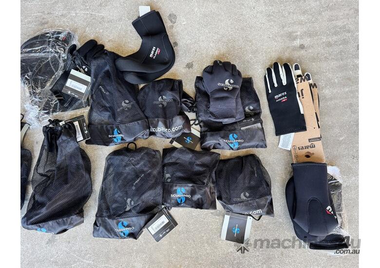 caption QUANTITY OF SCUBAPRO GEAR