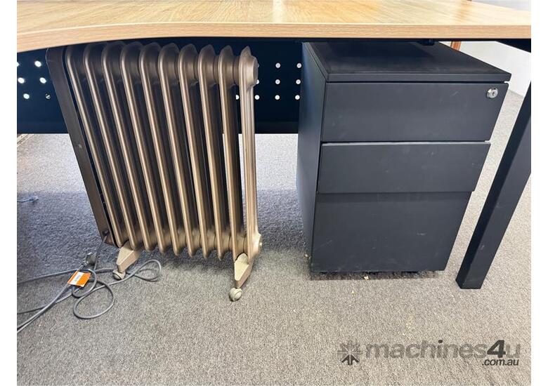 caption QTY X 2 ROOMS OF OFFICE FURNITURE