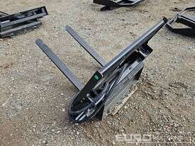 Unused Captok Side Shift Forks to suit Mini Skidsteer Loader  - picture1' - Click to enlarge