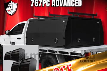 767Pc Advanced Powder Coated Aluminium Canopy Kit (1780X1780X860Mm) (Black Knight)