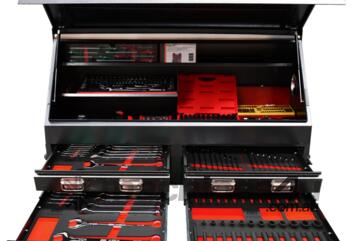 532Pc Intermediate 4 Drawer Truck Tool Kit 1500Mm (Charcoal)