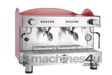 Bezzera 3L Red 2 Group Professional Espresso Machine Bzb2016R2De