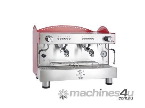 Bezzera 3L Red 2 Group Professional Espresso Machine Bzb2016R2De