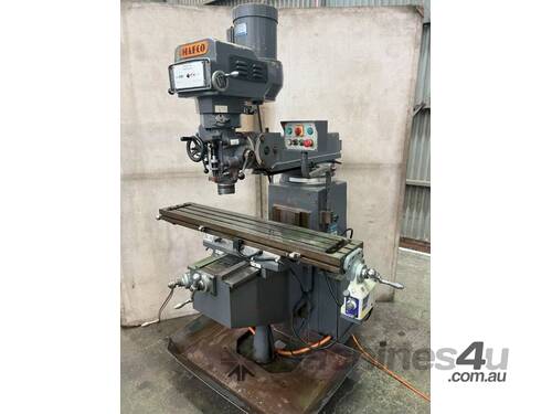 HAFCO Metal Master BM-50VE Turret Milling Machine