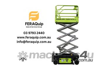 FERAQuip 6m Scissor Lift - Working Height 7.8m