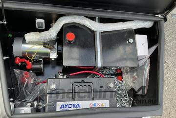 2025 Green Pty Ltd Box Trailer Tri Axle Tipping Trailer